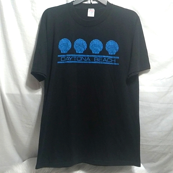 RARE! Daytona Beach Collectible Jerzees By Russell Vintage Shirt Sz.L - Picture 1 of 8